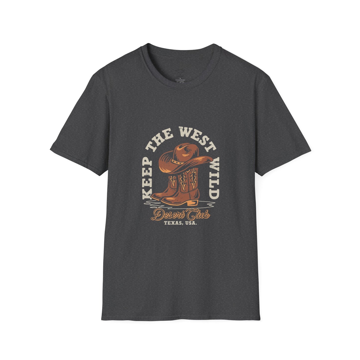 Keep The West Wild unisex Softstyle t shirt