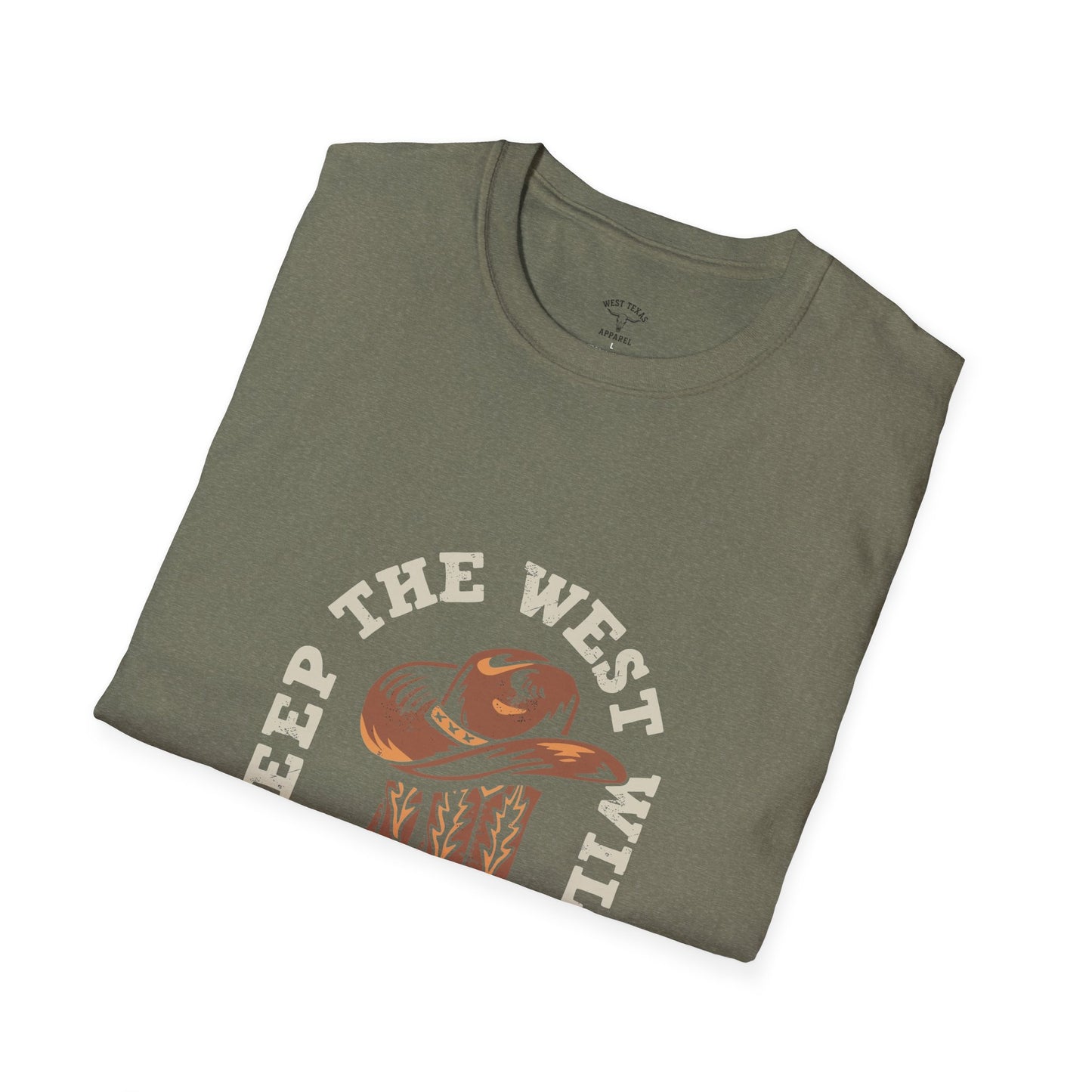 Keep The West Wild unisex Softstyle t shirt
