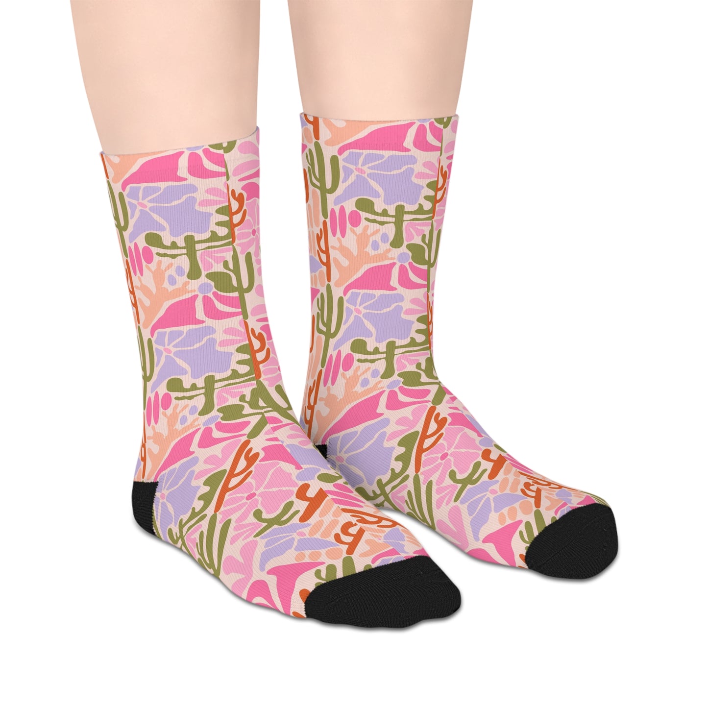 Mid-length socks
