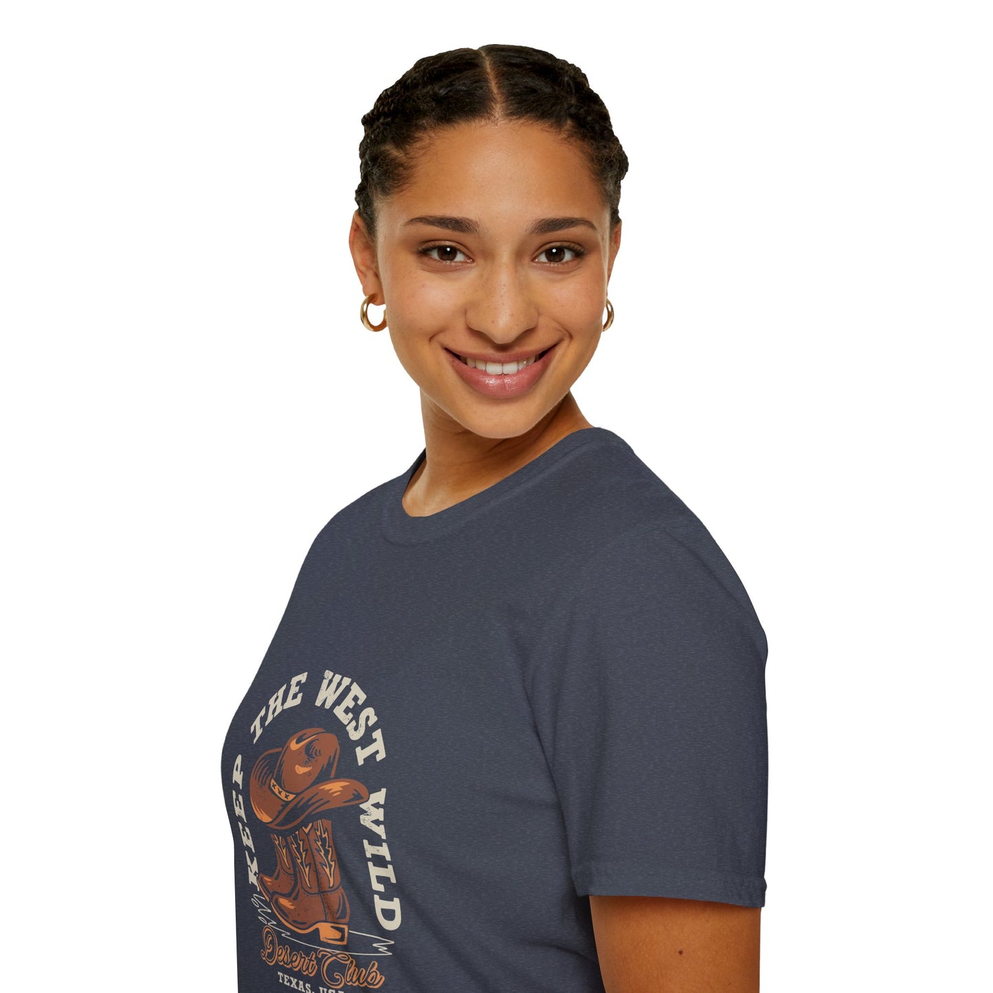 Keep The West Wild unisex Softstyle t shirt