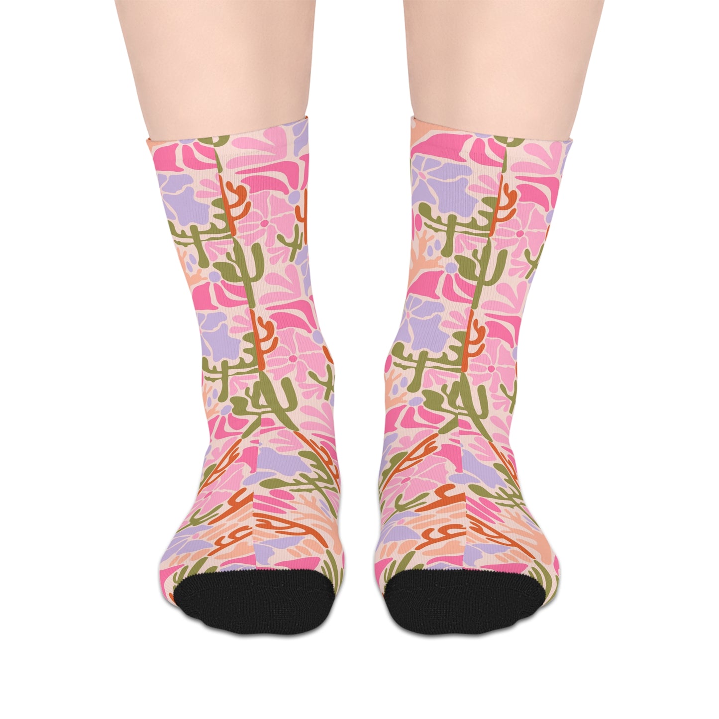 Mid-length socks
