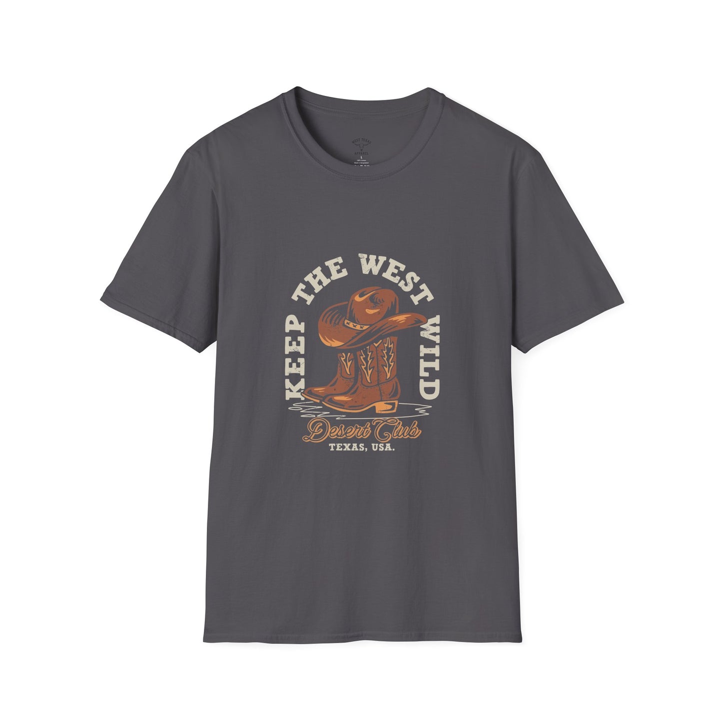 Keep The West Wild unisex Softstyle t shirt