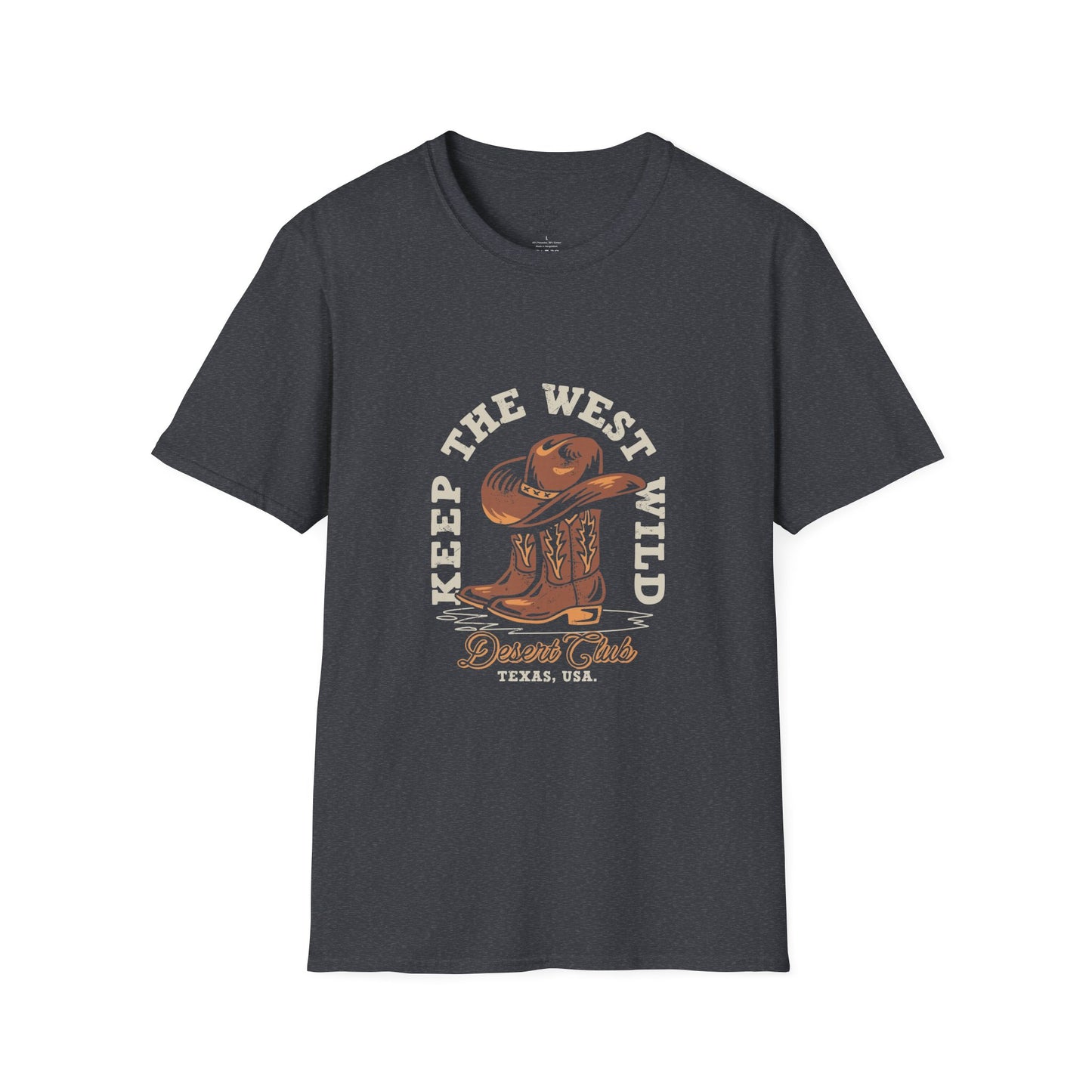 Keep The West Wild unisex Softstyle t shirt