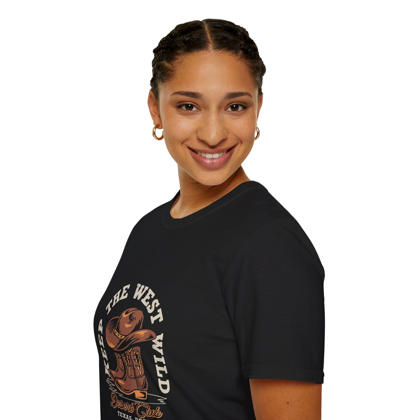 Keep The West Wild unisex Softstyle t shirt