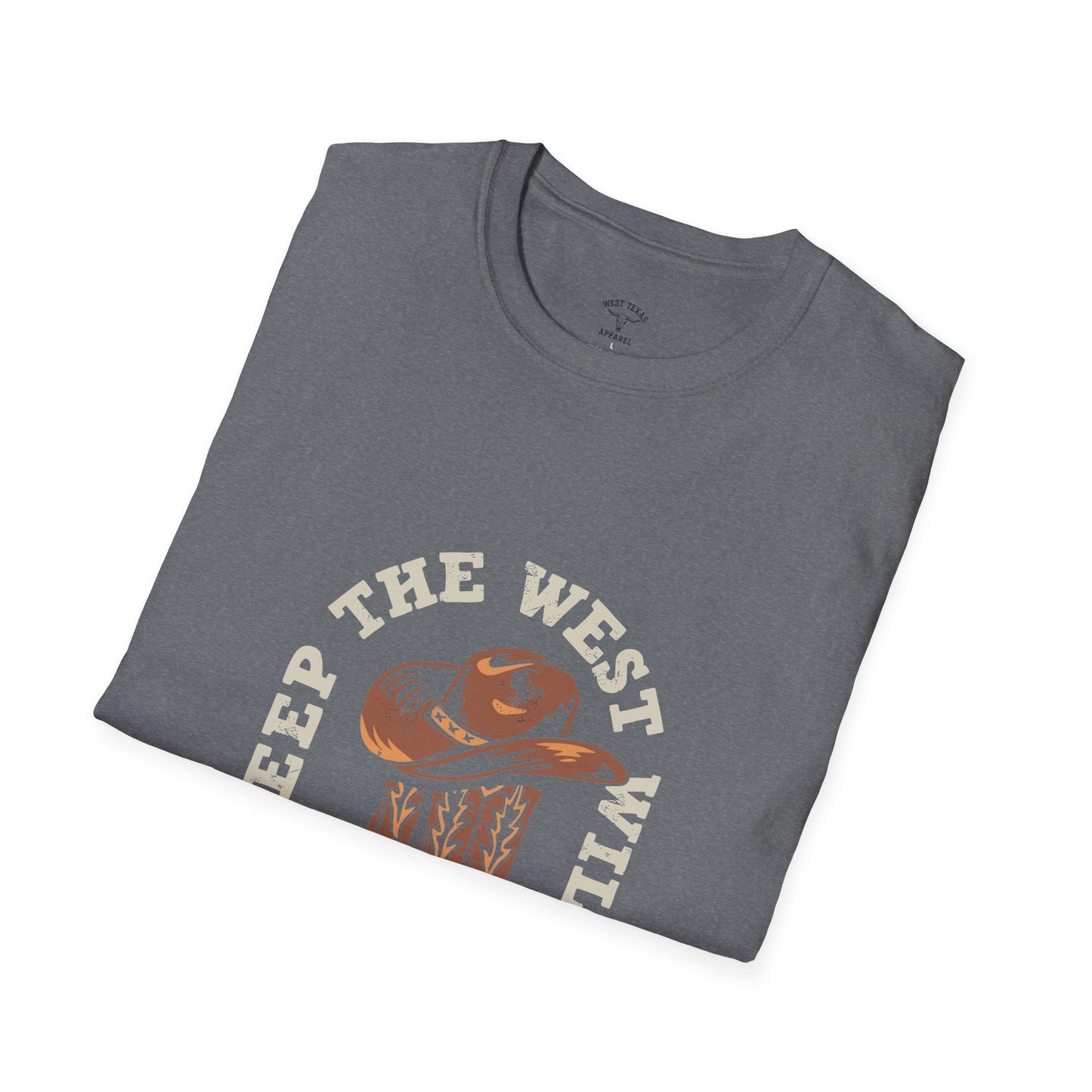 Keep The West Wild unisex Softstyle t shirt