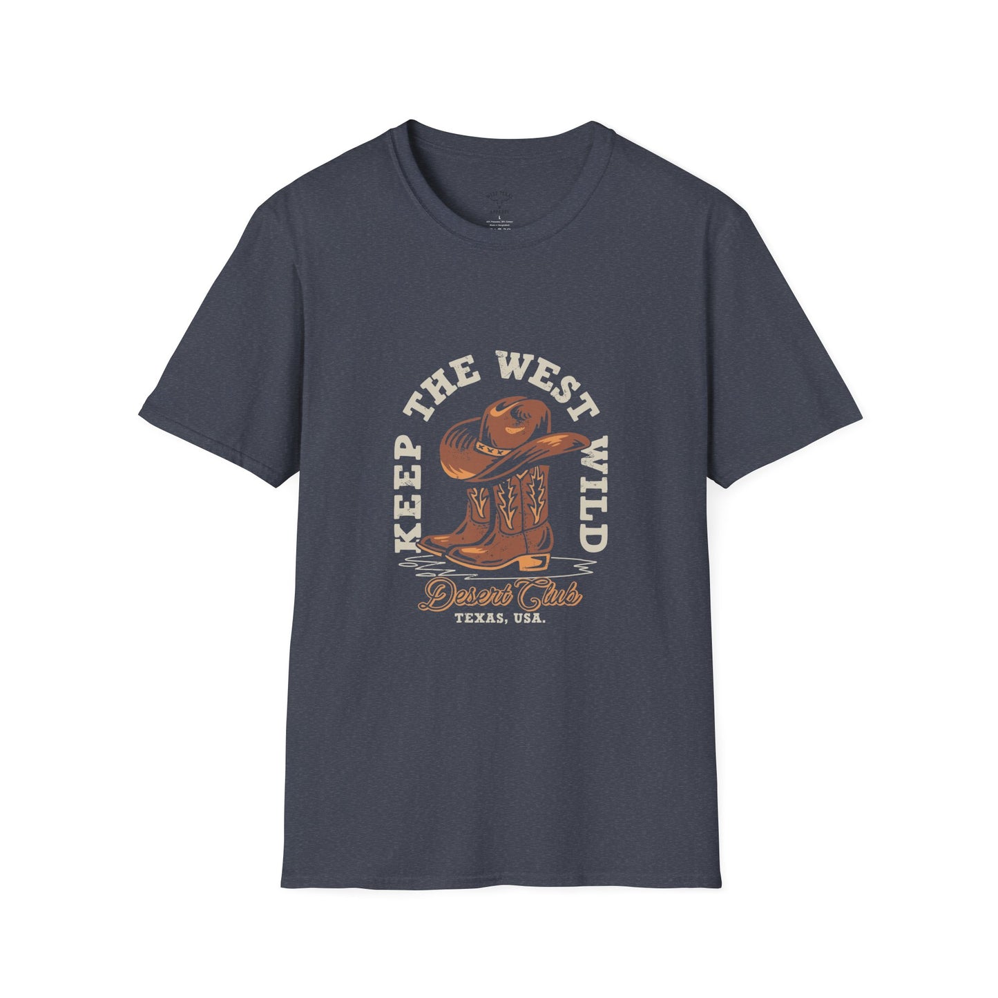 Keep The West Wild unisex Softstyle t shirt