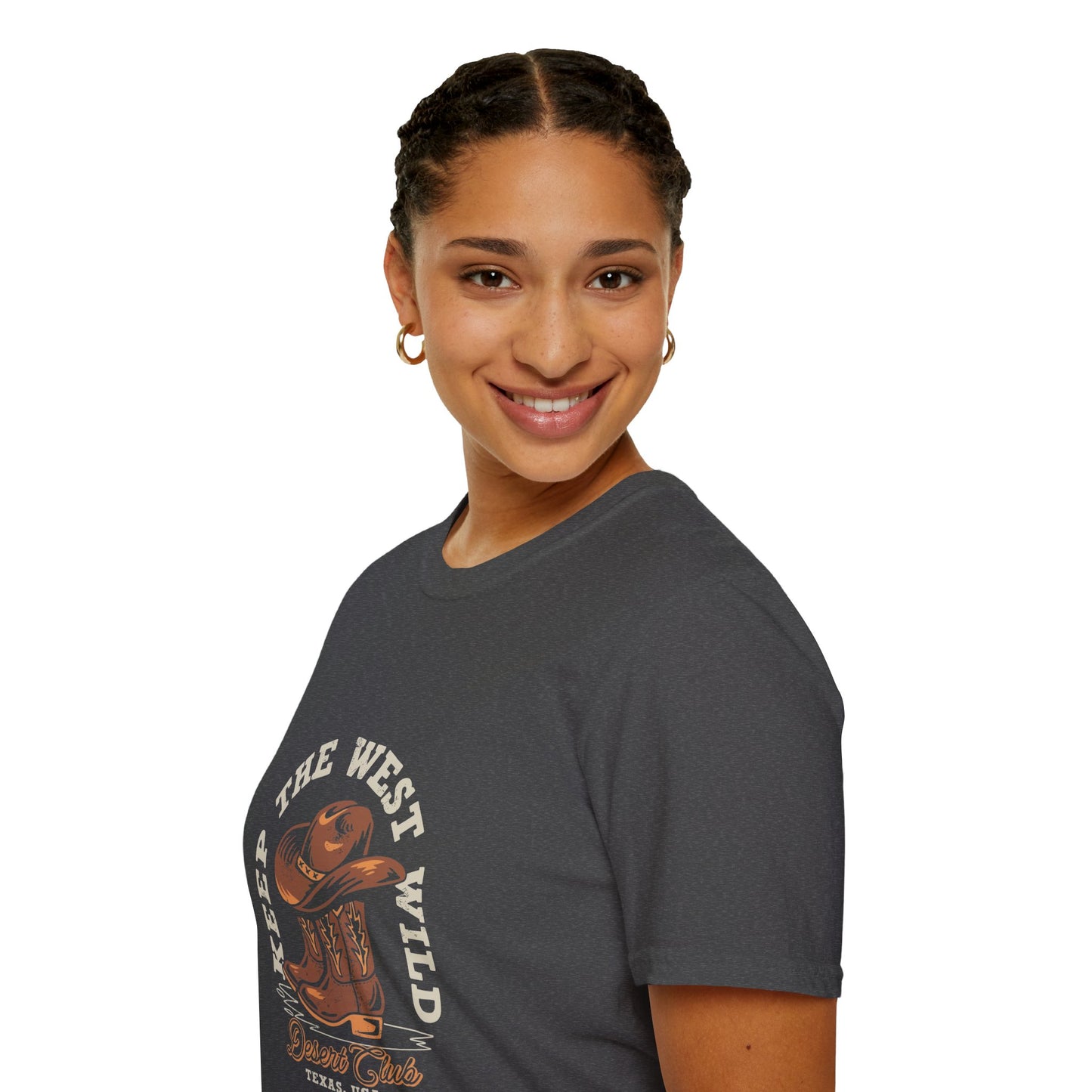 Keep The West Wild unisex Softstyle t shirt