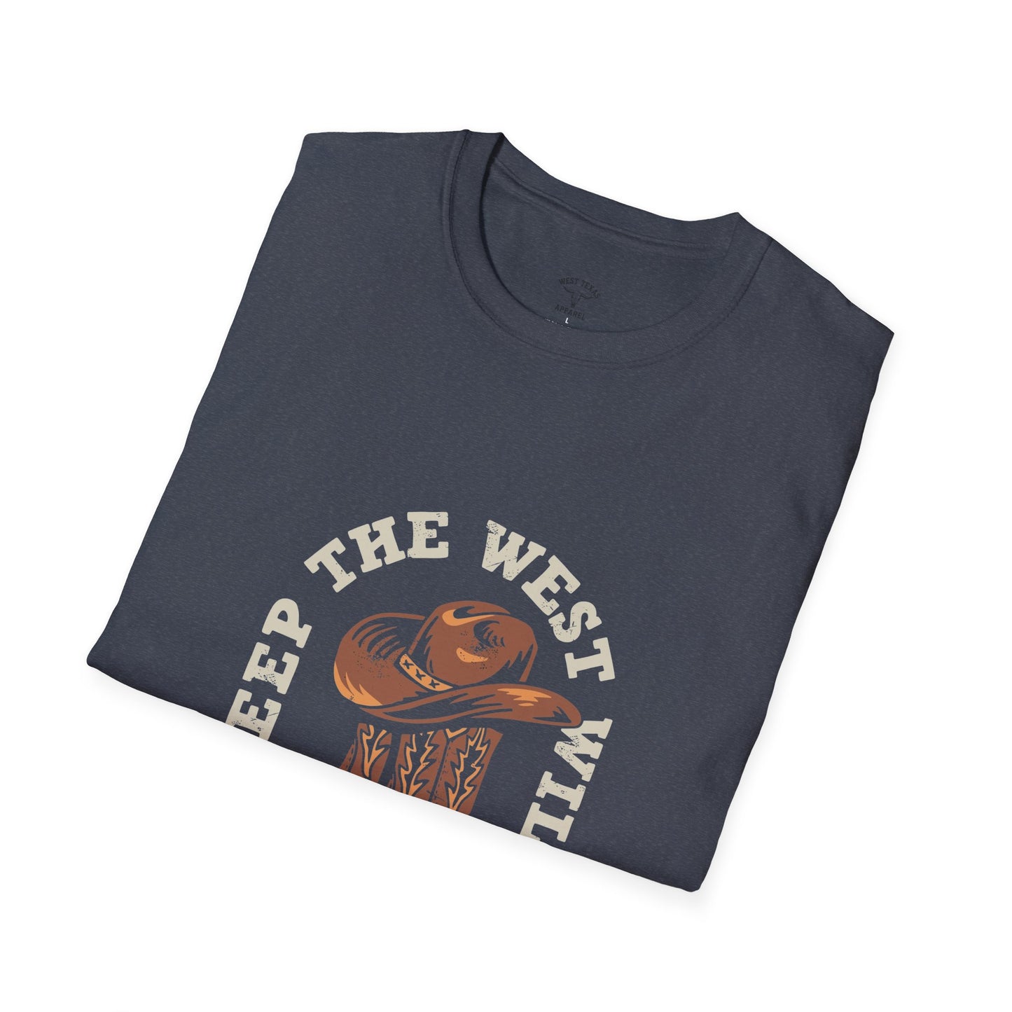 Keep The West Wild unisex Softstyle t shirt