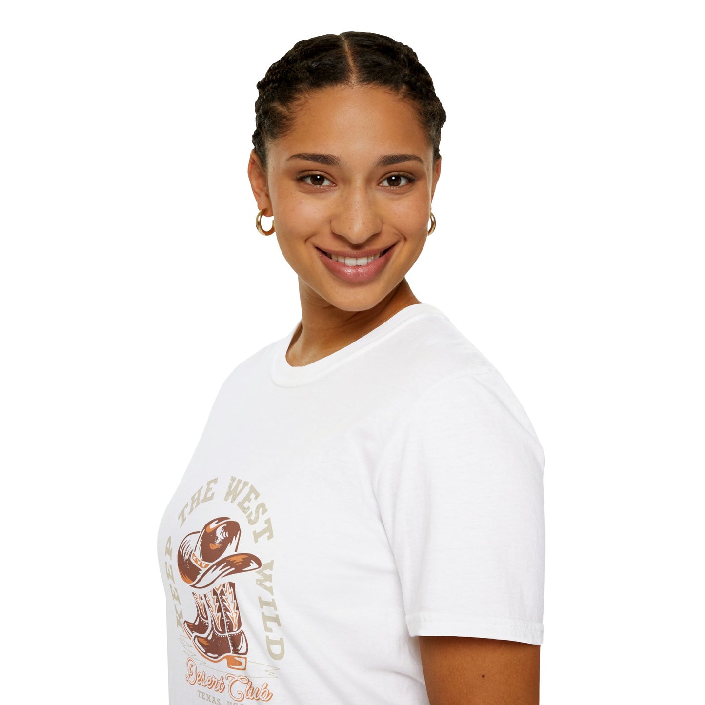 Keep The West Wild unisex Softstyle t shirt