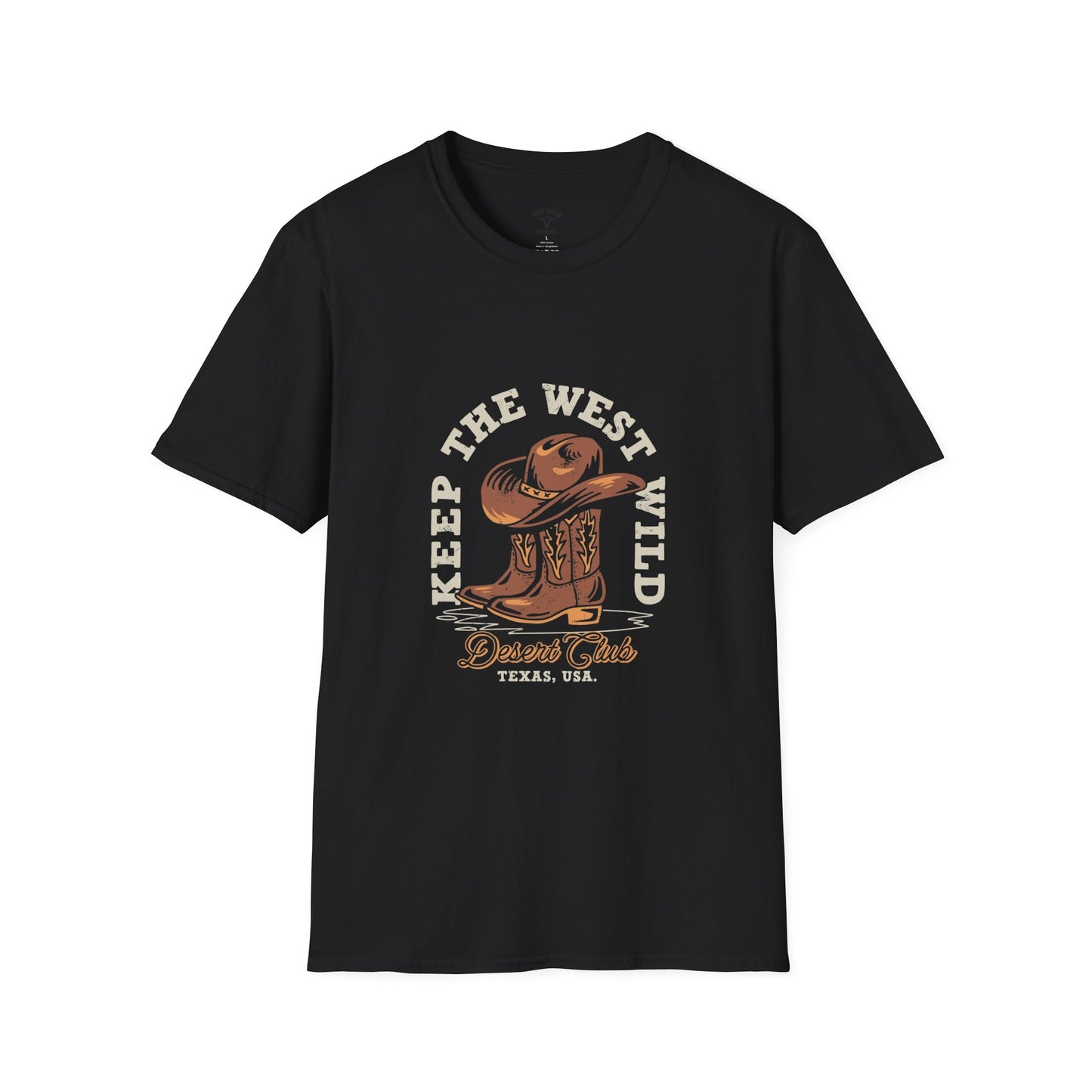 Keep The West Wild unisex Softstyle t shirt