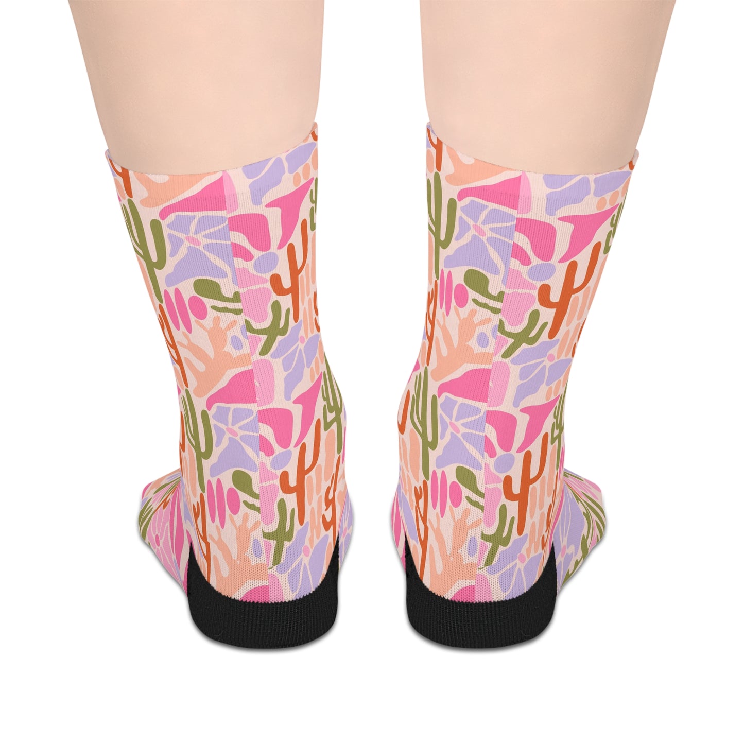 Mid-length socks