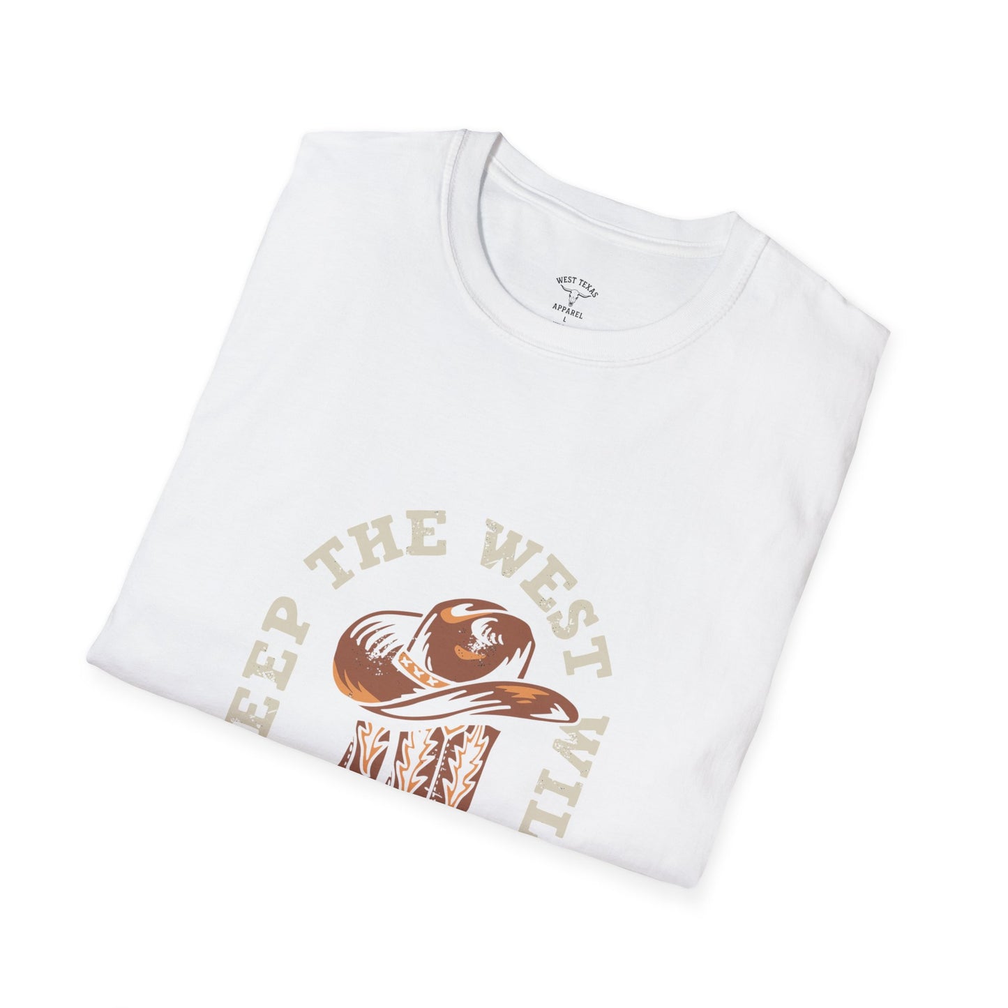 Keep The West Wild unisex Softstyle t shirt